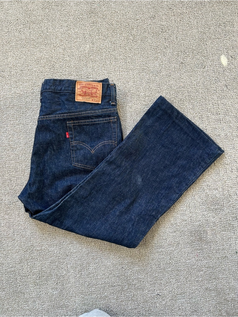 Levis 517 Jeans Mens 42x30* Blue Boot Cut Western Denim Workwear 100% Cotton